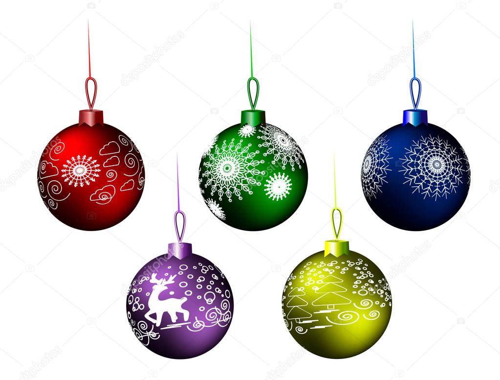 Christmas balls Christmas decorations