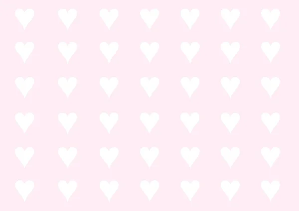 love heart background poster 14 february white pink