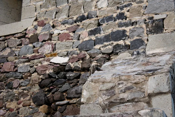 Gray Stone Texture Big Stones Wall — Stock Photo, Image