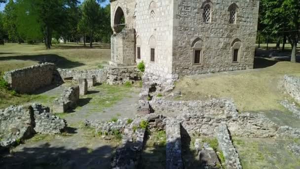 Bali Beg Mezquita Fortaleza Nis Serbia Europa — Vídeo de stock