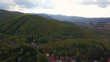 Dağ Suva Trem Zaplanje Sırbistan Gadzin Han Kırsal Bölgesi