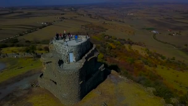 Monumento Zebrnjak Balcani Kumanovo Natura Vista Aerea Mcedonia — Video Stock