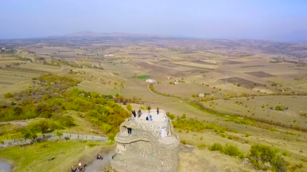 Monumento Zebrnjak Balcani Kumanovo Natura Vista Aerea Mcedonia — Video Stock