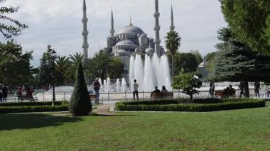 Sultanahmet Camii (sultanahmet camii) İstanbul, Türkiye.