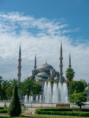 İstanbul'da Sultan ahmet camii.