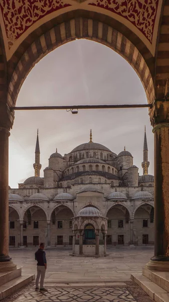 Modrá mešita, Istanbul, Turecko — Stock fotografie