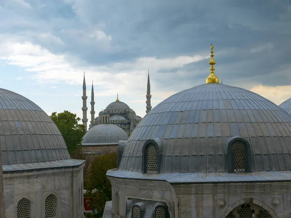 Mesquita Sultanahmet Mesquita Azul Hagia Sophia Turquia — Fotografia de Stock
