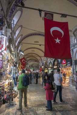 İstanbul, Türkiye-27 Eylül 2016 : Gr'ın İçindeki Mağaza Sırası
