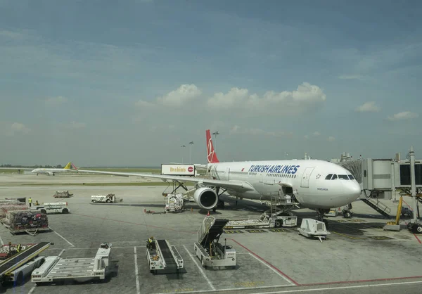 KUALA LUMPUR INTERNATIONAL AIRPORT KLIA, SEPANG, MALAYSIA-SEPT 2 — Stock Photo, Image