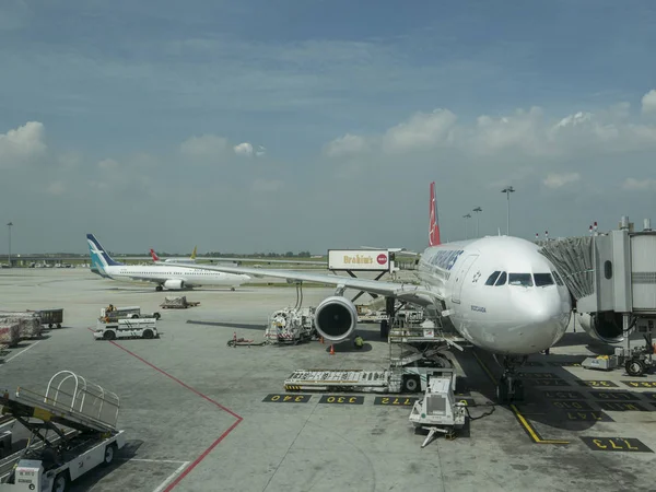 KUALA LUMPUR INTERNATIONAL AIRPORT KLIA, SEPANG, MALAYSIA-SEPT 2 — Stock Photo, Image