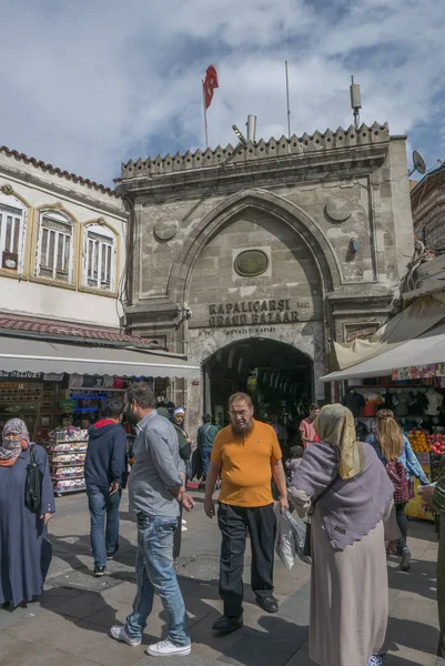 Istanbul, Turecko-Sept 27, 2016: Grand Bazaar (Kapalicarsi), o — Stock fotografie