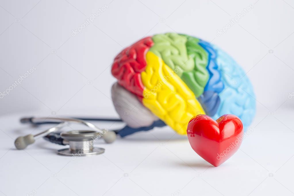 Love your brain/mental health concept.