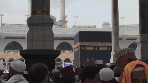 Mecca Circa Mayo 2019 Lluvias Área Masjid Haram Después Del — Vídeo de stock