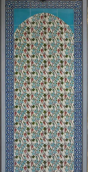 Antigos azulejos padrão floral vintage . — Fotografia de Stock
