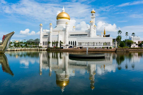 Bandar Seri Begawan Bsb Brunei Nov Mescidi Sultan Ömer Ali — Stok fotoğraf