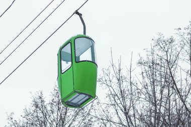 Eğlence parkında füniküler