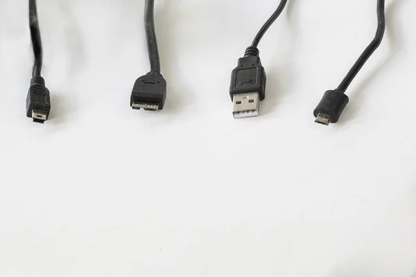 Groep Power Supply connectoren voor het opladen — Stockfoto