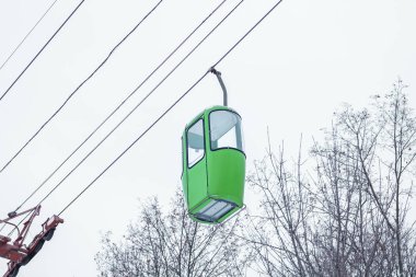 Eğlence parkında füniküler