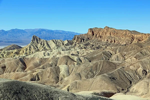 Manly Beacon Red Cathedral Zabriskie Point Death Valley National Park — Stock Photo, Image