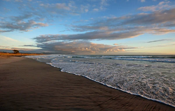 Playa Waihi Amanecer Bowentown Nueva Zelanda — Foto de Stock