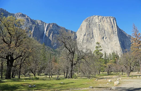 Ribbon Fall Capitan Yosemite National Park California — Stock Photo, Image