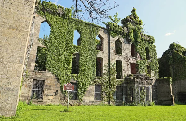 View Smallpox Hospital Roosevelt Island New York City New York — Stock Photo, Image