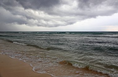 Bulutlar ve bir deniz - Riviera Maya, Meksika