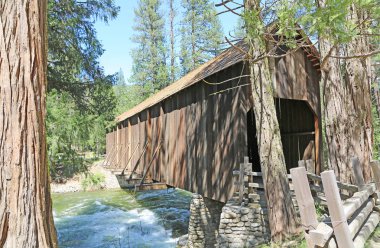 Wawona Köprüsü - Yosemite Milli Parkı, Kaliforniya