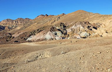 Sanatçılar paleti - Ölüm Vadisi Milli Parkı, California, yatay