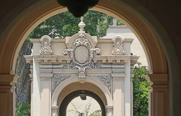 Nel Porticato Balboa Park San Diego California — Foto Stock