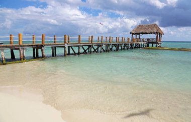 Plaj - Riviera Maya, Meksika iskelede