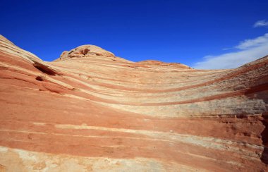 Ateş dalgası - Vadisi yangın State Park, Nevada, yan görünüm
