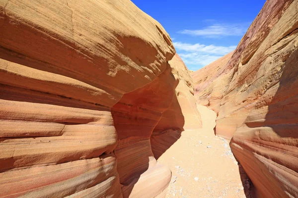 Walking Pastel Canyon Valley Fire State Park Nevada — Stock Photo, Image