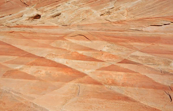 Rhomb Pattern Rock Valley Fire State Park Nevada — Stock Photo, Image