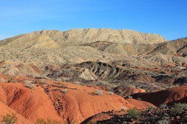 Renkli dağlar - Vadisi yangın State Park, Nevada