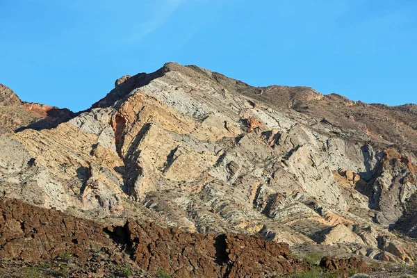 Erosão Multicolorida Valley Fire State Park Nevada — Fotografia de Stock