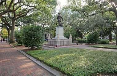 General Ogelthorpe heykel - Savannah, Georgia