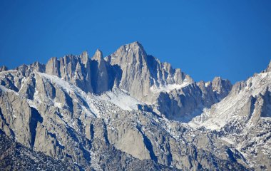 Sierra Nevada Dağları, Owens Valley, California MT Whitney - göster