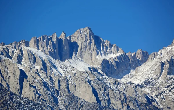 Vista Whitney Serra Nevada Montanhas Owens Valley Califórnia — Fotografia de Stock