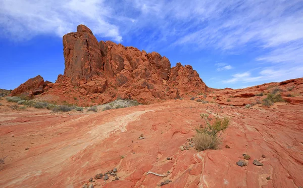 Gibraltar Rock Valley Fire State Park Nevada — Stockfoto