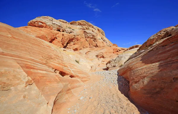 Pastel Duvar Valley Fire State Park Nevada — Stok fotoğraf