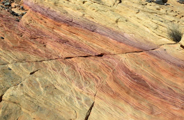 Cliff Colorido Valley Fire State Park Nevada — Fotografia de Stock