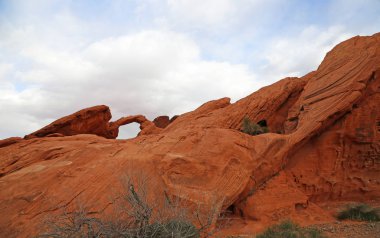 Kemer Rock - Valley of Fire State Park, Nevada, yatay