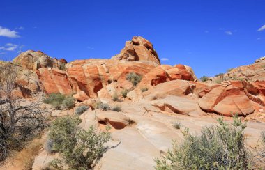 Turuncu kaya - Vadisi yangın State Park, Nevada