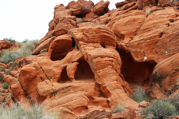 Rock Elephant Valley Fire State Park Nevada — Stock Photo, Image