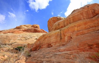 Turuncu cliff - Vadisi yangın State Park, Nevada