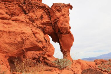 Doğal pencere - Vadisi yangın State Park, Nevada