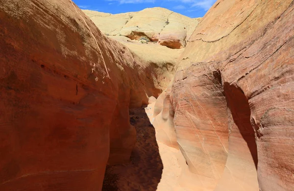 Pastel Canyon Parque Estadual Vale Fogo Nevada — Fotografia de Stock