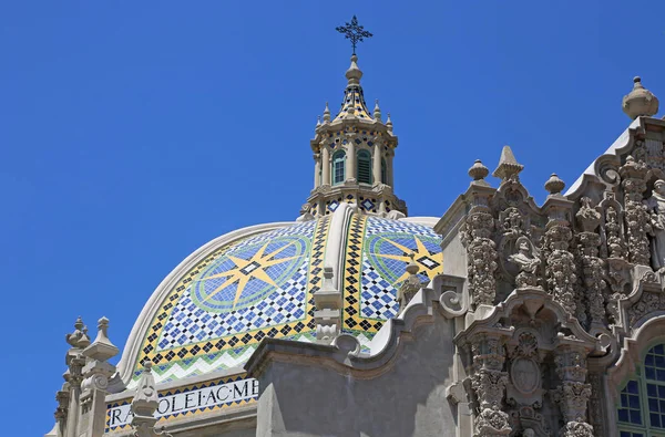 Cúpula Torre California Balboa Park San Diego California —  Fotos de Stock