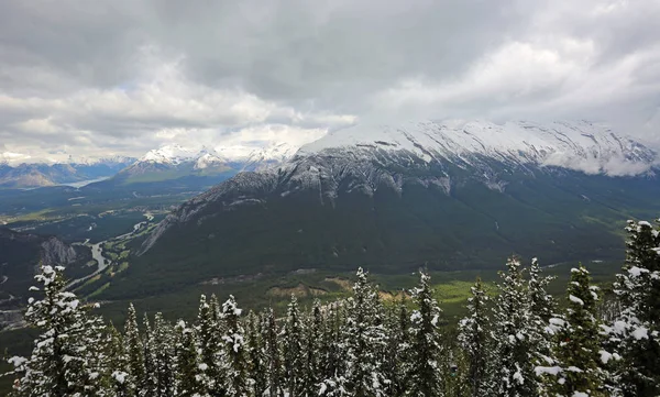 Mount Rundle Spray Valley Banff National Park Alberta Canada — Stock Photo, Image